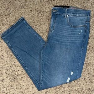 NWT TORRID BOMBSHELL STRAIGHT HIGH-RISE DENIM JEANS / 20R / PLUS SIZE